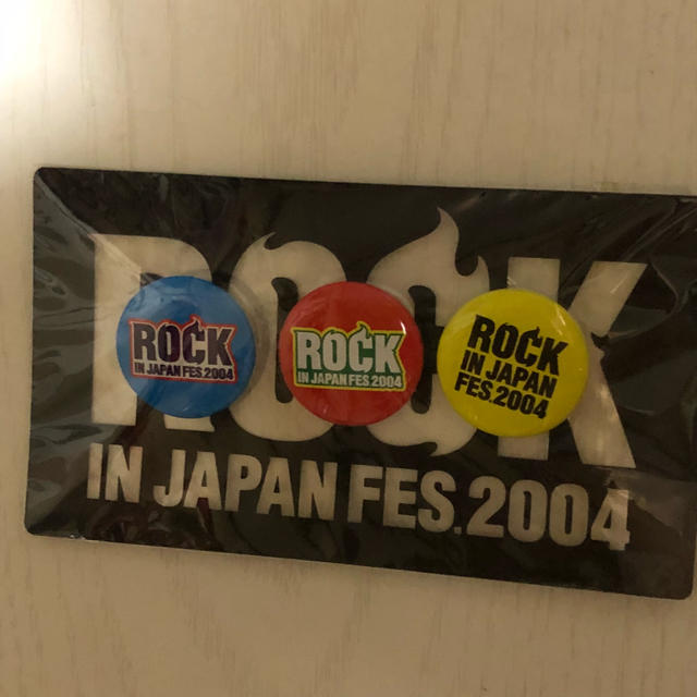 ロッキン缶バッジ チケットの音楽(音楽フェス)の商品写真