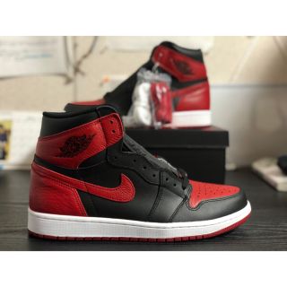 ナイキ(NIKE)のjordan1 banned bred 27.5cm nike(スニーカー)