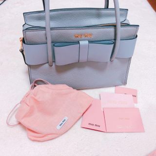 ミュウミュウ(miumiu)のMIUMIU マドラス♡2018SS(ハンドバッグ)