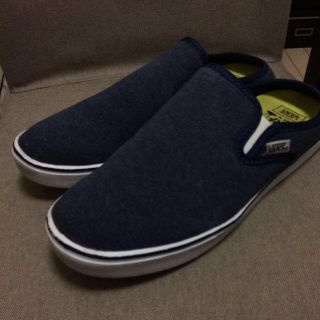 ヴァンズ(VANS)のバンズスリッポン☆綺麗目24.5cm(スニーカー)