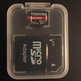 トウシバ(東芝)のTOSHIBA マイクロ SDカード 256GB (その他)
