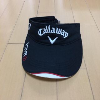 キャロウェイゴルフ(Callaway Golf)の値下げ‼️キャロウェイ  ゴルフ  サンバイザー    美品(サンバイザー)