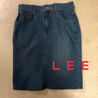 リー(Lee)の【美品】デニムスカート ＬＥＥ  Mサイズ(ひざ丈スカート)