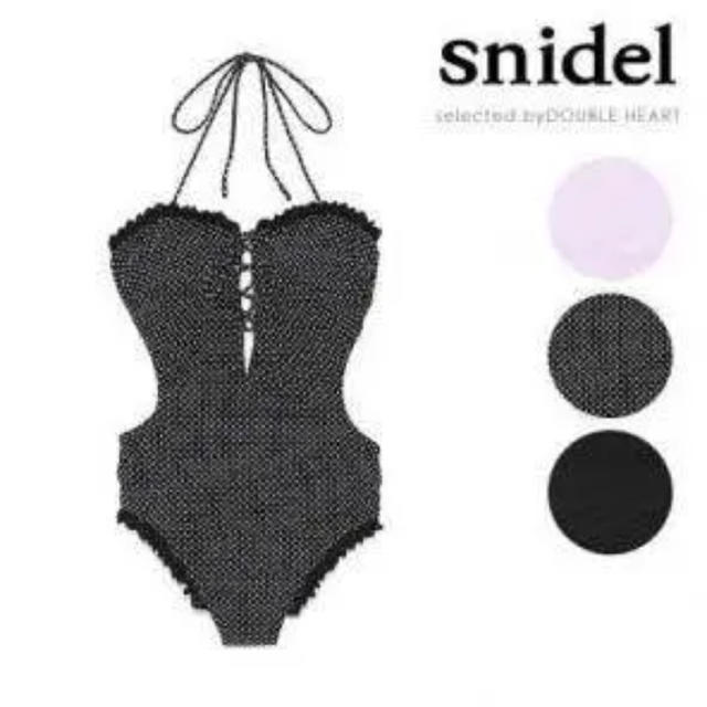 SNIDEL(スナイデル)のsnidel 2018 レースアップ 水着 レディースの水着/浴衣(水着)の商品写真