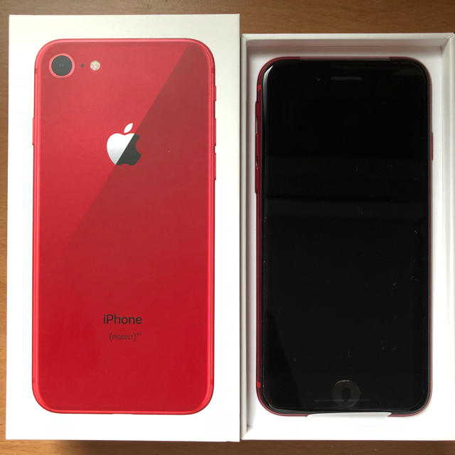 一番の SIMフリー 新品 iPhone iPhone8 レッド RED PRODUCT 64GB スマートフォン本体 