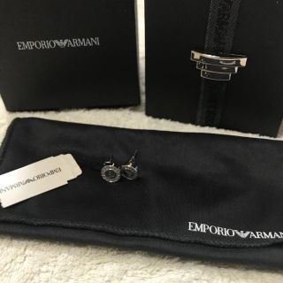 エンポリオアルマーニ(Emporio Armani)の【EMPORIO ARMANI】ロゴ ピアス(ピアス)