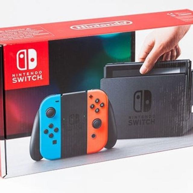 Nintendo Switch有機el 本体ネオンブルー　新品未開封