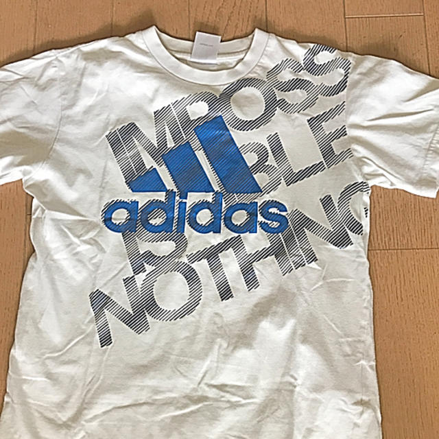 adidas(アディダス)の【値下げ】アディダス 半袖Tシャツ 150 adidas キッズ/ベビー/マタニティのキッズ服男の子用(90cm~)(Tシャツ/カットソー)の商品写真