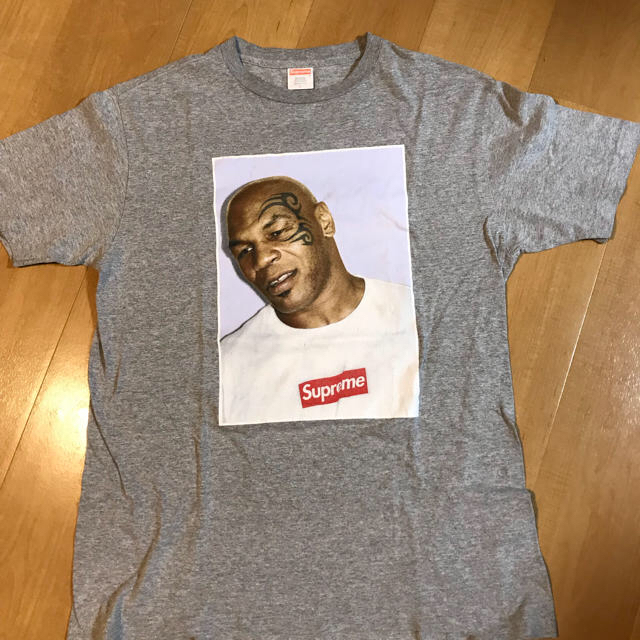 SUPREME  マイクタイソンＴシャツ L  グレー