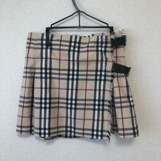 バーバリー(BURBERRY)のBurberry チェックミニスカート(ミニスカート)