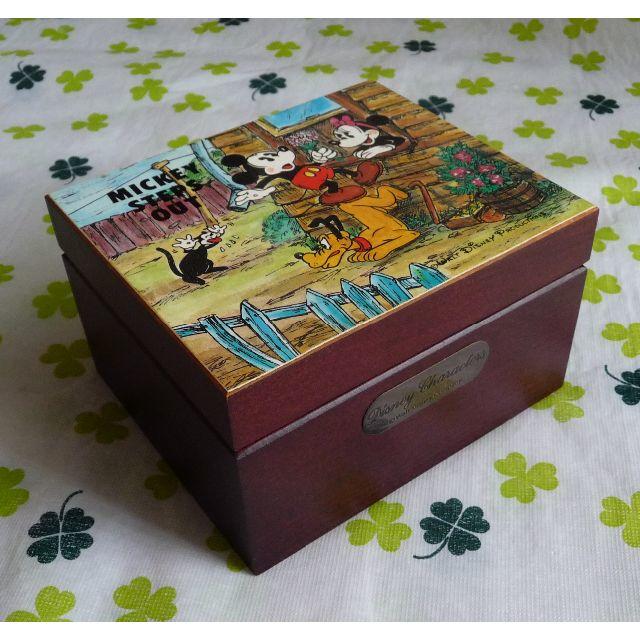 Disney(ディズニー)の【レア品】 ディズニー 木製オルゴールボックス インテリア/住まい/日用品のインテリア小物(オルゴール)の商品写真