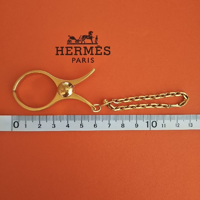 Hermes(エルメス)のエルメス HERMES グローブホルダー ゴールド チャーム クリップ 美品  レディースのファッション小物(その他)の商品写真