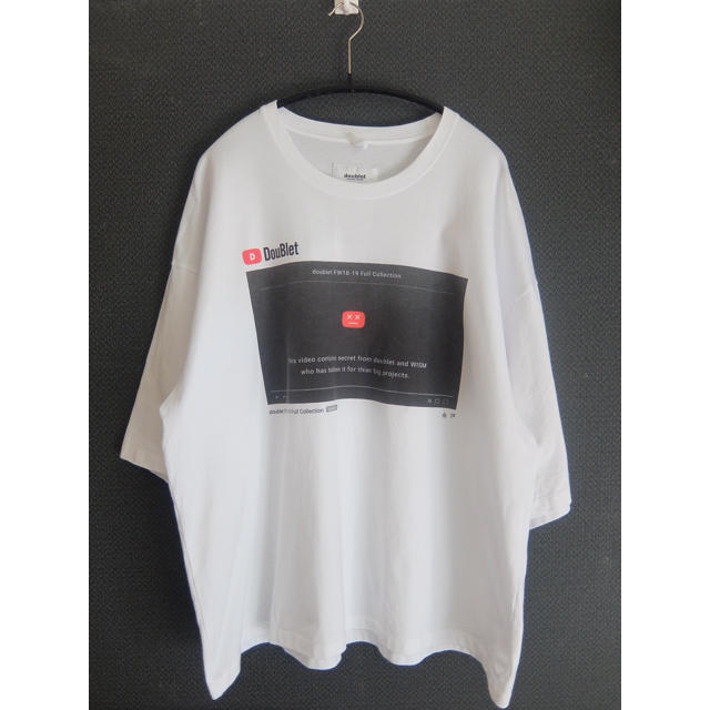 doublet wism tシャツ Mサイズ メンズのトップス(Tシャツ/カットソー(半袖/袖なし))の商品写真