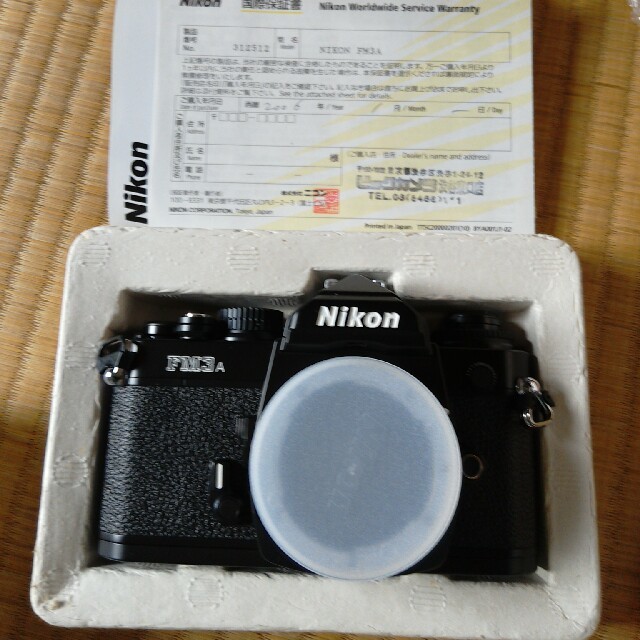 Nikon(ニコン)のNikon　FM3A 新品ブラック スマホ/家電/カメラのカメラ(フィルムカメラ)の商品写真