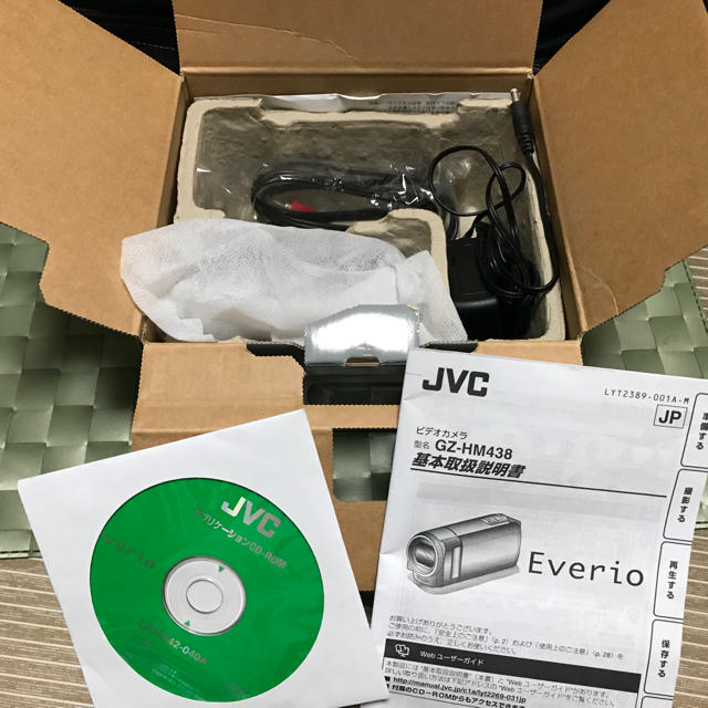 ビデオカメラ  JVC Everio GZ-HM438  スマホ/家電/カメラのカメラ(ビデオカメラ)の商品写真