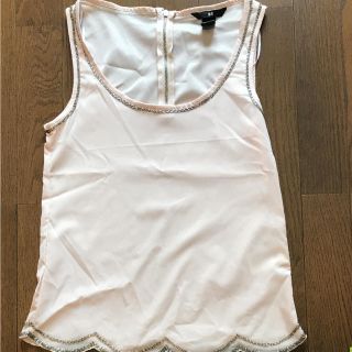 エイチアンドエム(H&M)の【新品、未使用】H&M  ピンク  トップス(カットソー(半袖/袖なし))