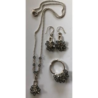 シルバーアクセサリー 3点セット(ネックレス)