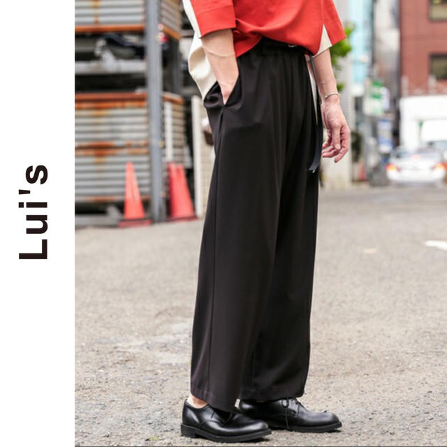 STUDIOUS Luis ルイス タック ワイドパンツの通販 by 18015|ステュディオスならラクマ Lui