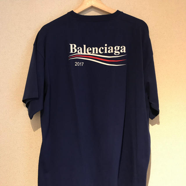 Balenciaga - BALENCIAGA 17AW campaignlogo Tシャツ Mの通販 by