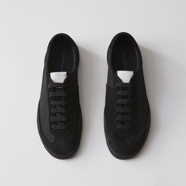 Acne studios 18aw Minimal sneaker black メンズの靴/シューズ(スニーカー)の商品写真