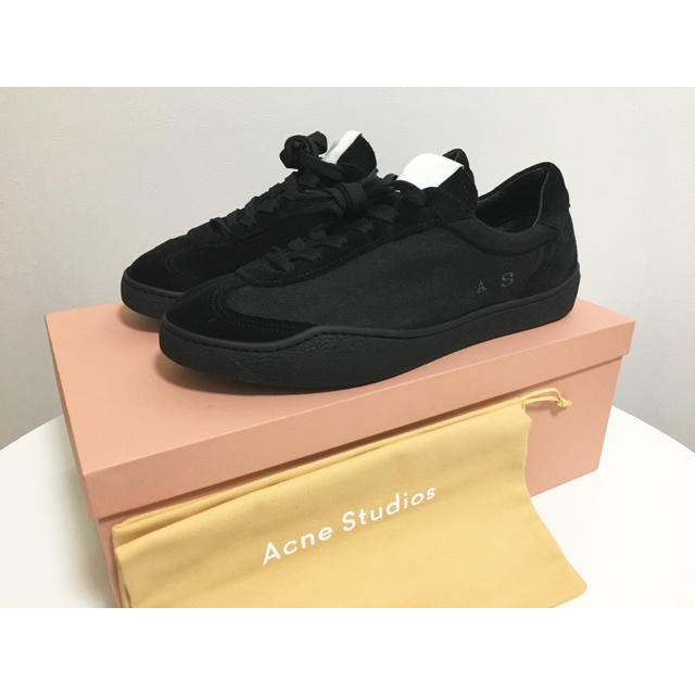 Acne studios 18aw Minimal sneaker black メンズの靴/シューズ(スニーカー)の商品写真