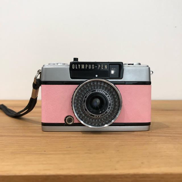 スマホ/家電/カメラ【整備済・完動品】 OLYMPUS PEN  EE-3 パステルピンク