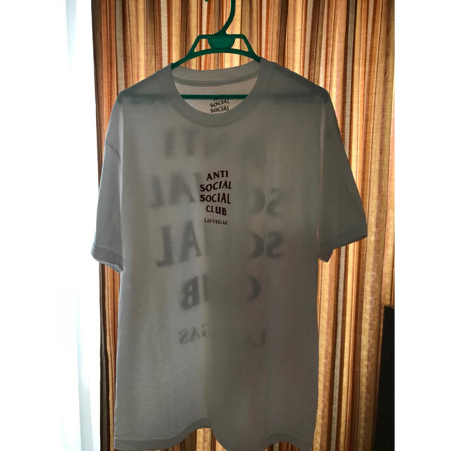 ANTI(アンチ)のanti social socialclub Las Vegas 白Tシャツ メンズのトップス(Tシャツ/カットソー(半袖/袖なし))の商品写真