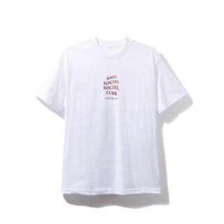 アンチ(ANTI)のanti social socialclub Las Vegas 白Tシャツ(Tシャツ/カットソー(半袖/袖なし))