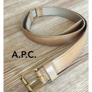 アーペーセー(A.P.C)のA.P.C. 牛革 レザー ベルト メンズ(ベルト)