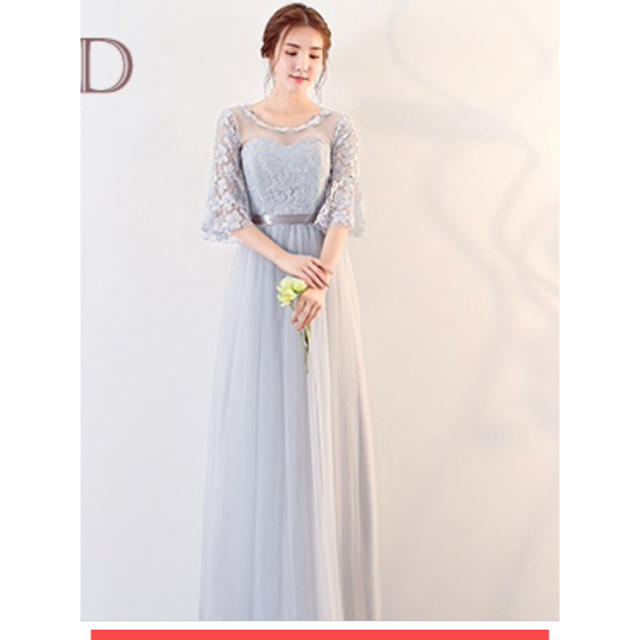 結婚式ドレス レディースのフォーマル/ドレス(ミディアムドレス)の商品写真