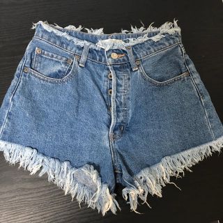 マウジー(moussy)のmoussy フリンジショートパンツ サイズ1(ショートパンツ)