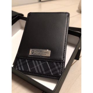 ブラックレーベルクレストブリッジ(BLACK LABEL CRESTBRIDGE)のマイクロチェック パスケース(キーケース/名刺入れ)