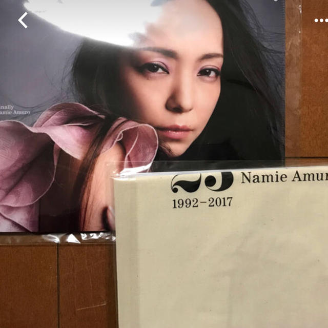 安室奈美恵  Finally  初回盤 クリアファイル＆トートバッグ エンタメ/ホビーのタレントグッズ(ミュージシャン)の商品写真