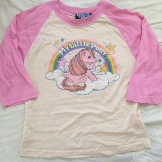 ジャンクフード(JUNK FOOD)のMy Little Pony ラグラン Tシャツ(Tシャツ(長袖/七分))