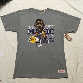 ミッチェルアンドネス(MITCHELL & NESS)のミッチェル&ネス マジックジョンソン tシャツ(Tシャツ/カットソー(半袖/袖なし))