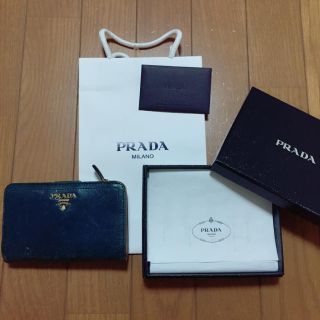 プラダ(PRADA)のPRADA 二つ折り財布 (財布)