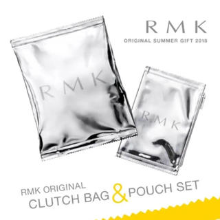 アールエムケー(RMK)の【新品】rmk ノベルティ クラッチバッグ& ポーチ セット(ポーチ)