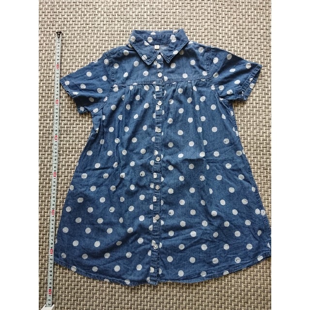 AEON(イオン)の【値下げ】女児 ワンピース 130 キッズ/ベビー/マタニティのキッズ服女の子用(90cm~)(ワンピース)の商品写真