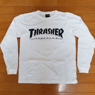 スラッシャー(THRASHER)のTHRASHER スラッシャー ロンT キースヘリング コラボ Mサイズ(Tシャツ/カットソー(七分/長袖))