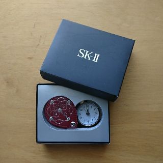 エスケーツー(SK-II)の新品未使用 SK-Ⅱ 非売品 携帯用トラベルクロック(ノベルティグッズ)