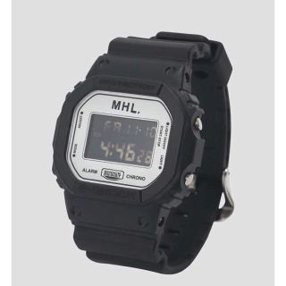 マーガレットハウエル(MARGARET HOWELL)のMHL G-SHOCK マーガレットハウエル 未使用 ブラック(腕時計)