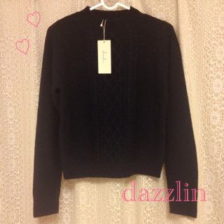 ダズリン(dazzlin)の新品タグ付き🎀dazzlinニット(ニット/セーター)