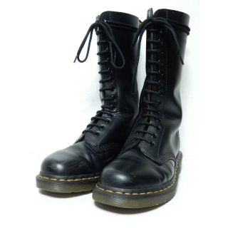 ドクターマーチン(Dr.Martens)の美品！激安！【定価￥27864】ドクターマーチン美品UK6ブラック14ホール(ブーツ)