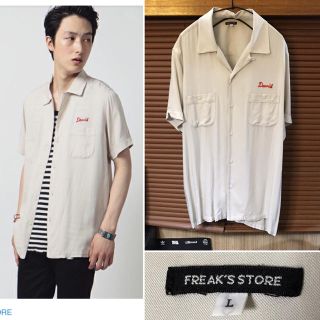 フリークスストア(FREAK'S STORE)の美品《★ FREAK'S STORE ★》レーヨンボーリングシャツ (シャツ)