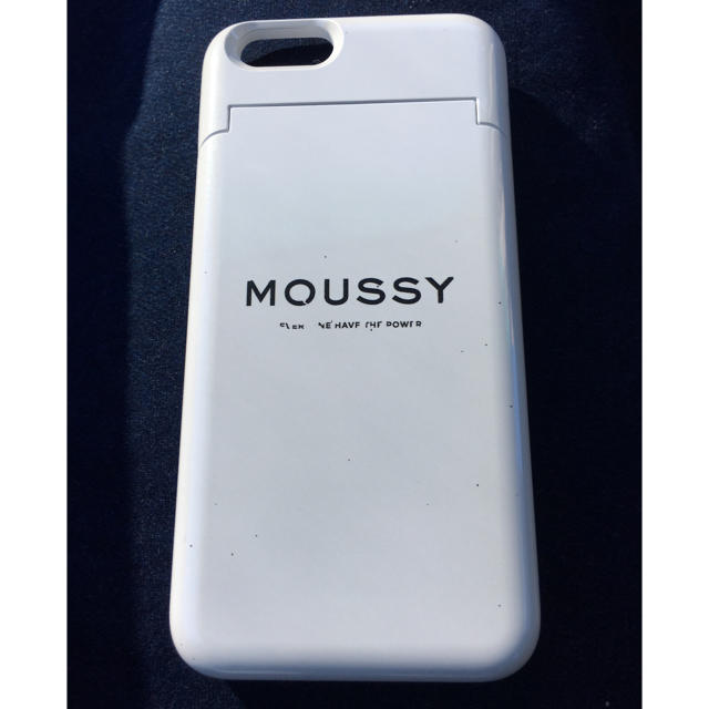 moussy(マウジー)のMOUSSY iPhoneケース スマホ/家電/カメラのスマホアクセサリー(iPhoneケース)の商品写真