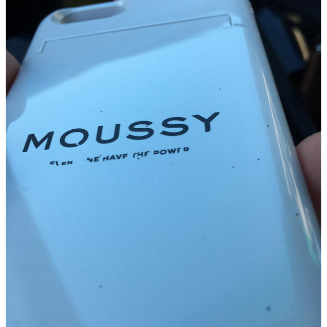 moussy(マウジー)のMOUSSY iPhoneケース スマホ/家電/カメラのスマホアクセサリー(iPhoneケース)の商品写真