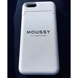 マウジー(moussy)のMOUSSY iPhoneケース(iPhoneケース)