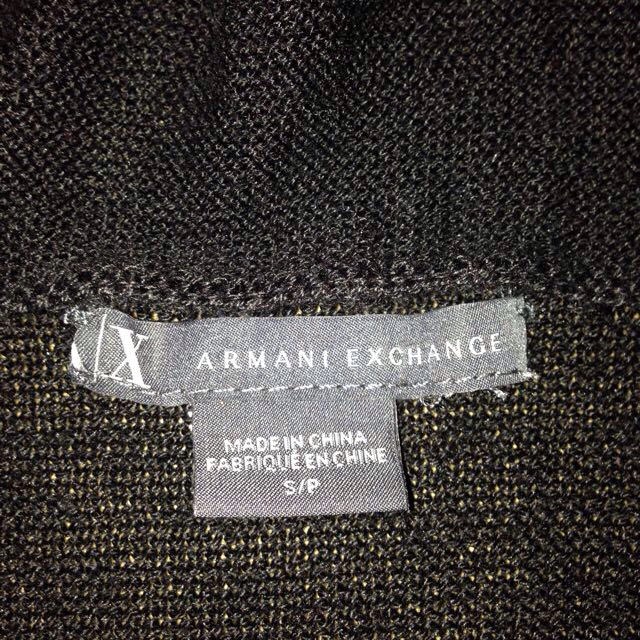 ARMANI EXCHANGE(アルマーニエクスチェンジ)のロングニットパーカー レディースのトップス(パーカー)の商品写真