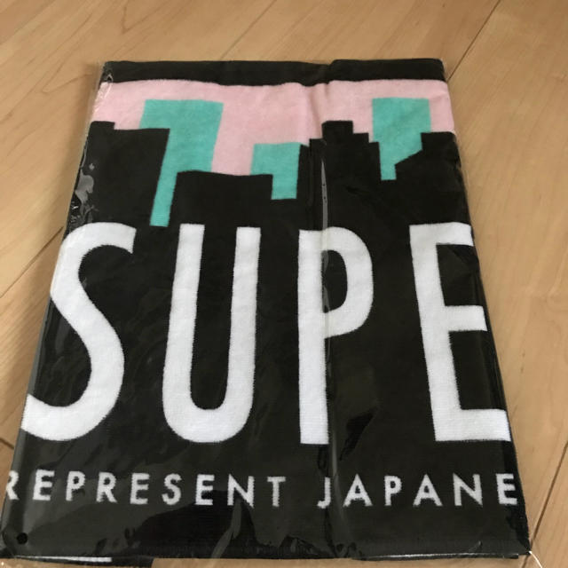 SUPER BEAVER スーパービーバー タオル 新品 ブラックの通販 by SUPER BEAVER スーパービーバー タオル 新品 ブラックの通販 by