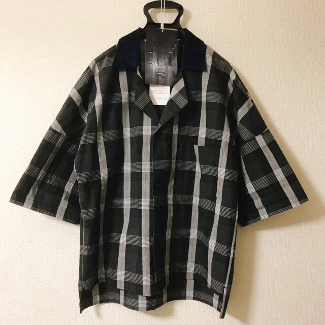 即納お得】 SUNSEA - SUNSEA Brick Check Fried Shrimp Shirtの通販 by